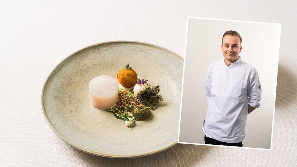 Lari Helenius, 25, edustaa Suomea kansainvälisissä huippukokkikisoissa Moskovassa.