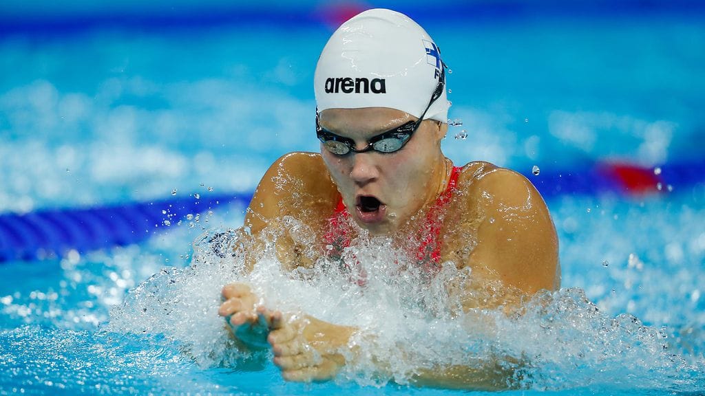 Ida Hulkko oli loistovedossa.