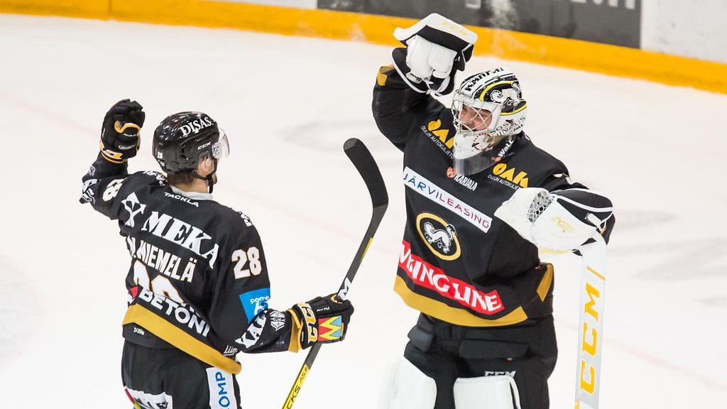 Justus Annunen (oik.) torjui kauden toisen nollapelinsä.