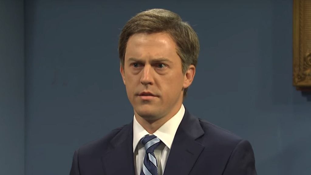 Alex Moffatin näyttelemä Sauli Niinistö Saturday Night Live -viihdeohjelmassa