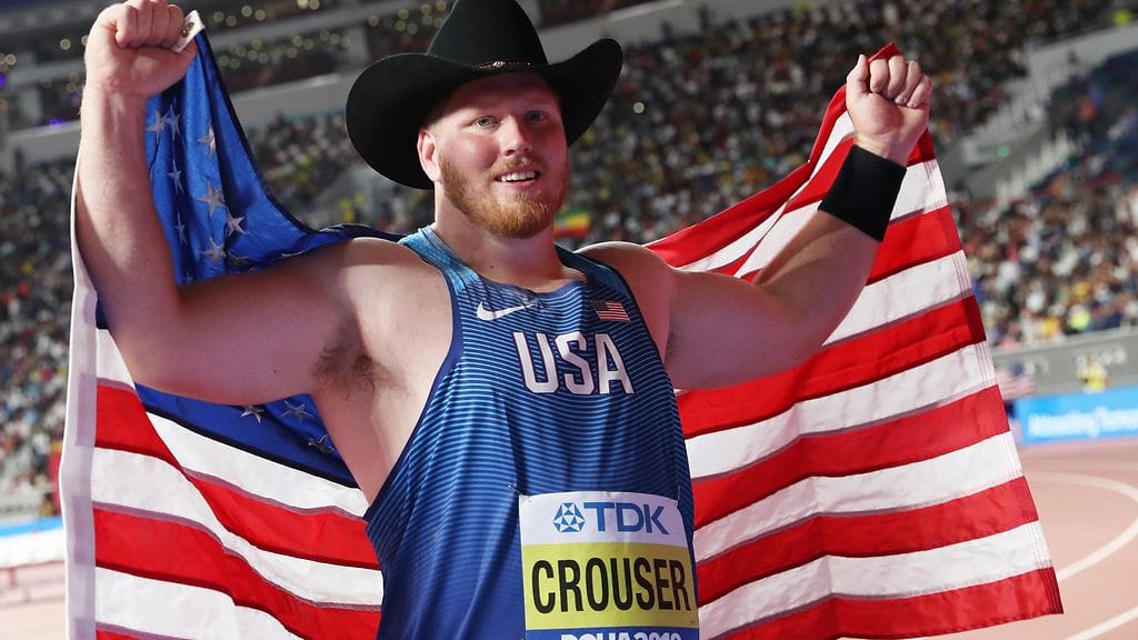 Ryan Crouser hyvillä mielin MM-hopeastaan:"Olin todella iloinen tuloksestani ja suorituksestani"