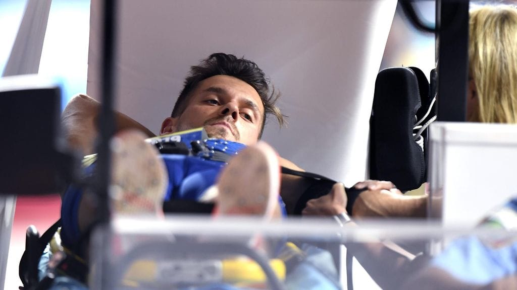 Magnus Kirt poistui MM-finaalista sairaalaan.