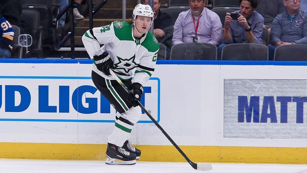 Roope Hintz ampui Dallas Starsin 1–1-tasoituksen Washington Capitalsia vastaan.
