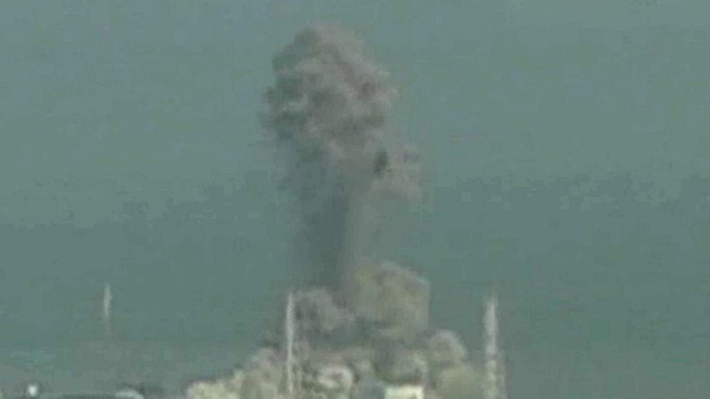 Fukushiman kolmosreaktorissa räjähti eilen.