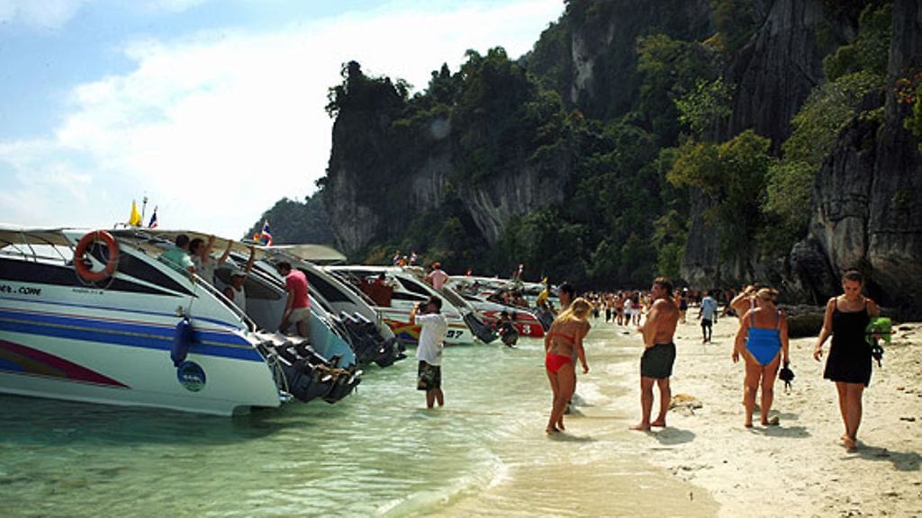 Ranta Thaimaan Phuketissa.