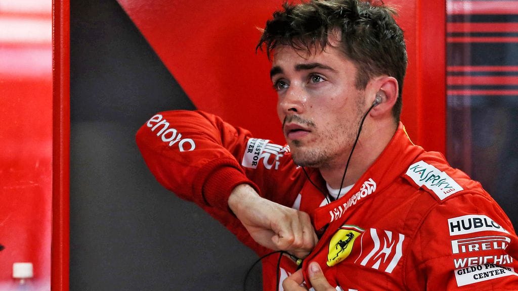 Ferrarin Charles Leclerc on ihmeissään siitä, miten italialaistalli on yhtäkkiä Mercedes-kuskien jaloissa.