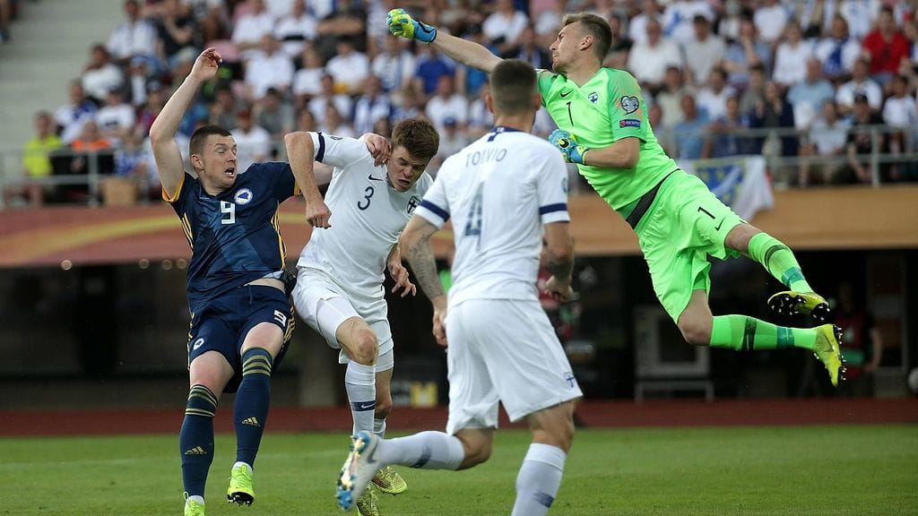 Huuhkajat kohtaa tänään vieraissa Bosnia ja Hertsegovinan.