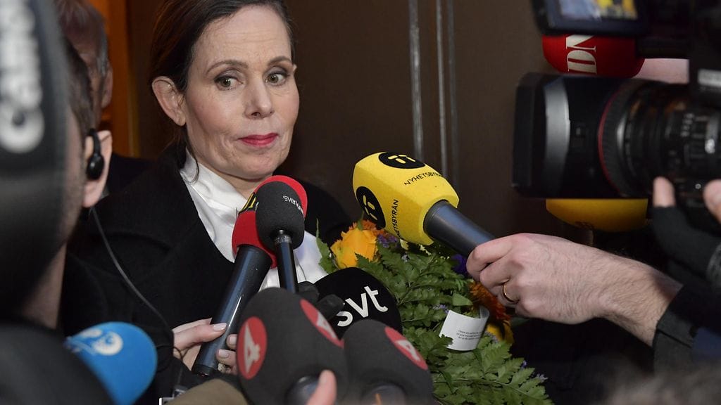 Danius oli ensimmäinen nainen Ruotsin akatemian pysyvänä sihteerinä