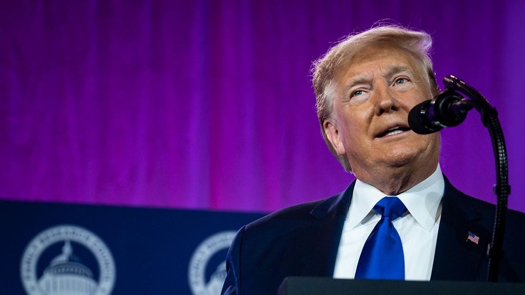 Donald Trump kertoo asiasta julkaisemassaan tiedotteessa.