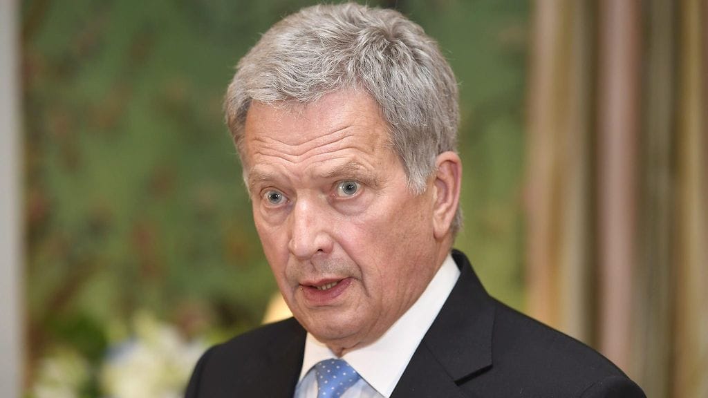 Niinistö puhuu vierailunsa aikana myös ilmastonmuutosaiheisessa konferenssissa.