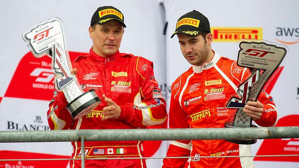 Toni Vilander ja Miguel Molina Texasissa viime maaliskuussa.