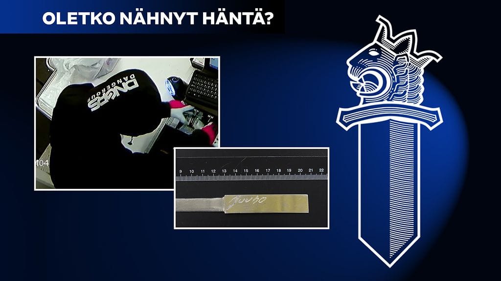 Oletko nähnyt häntä? Poliisi kaipaa vinkkejä Kuopiossa kaupan ryöstäneestä nuoresta miehestä.