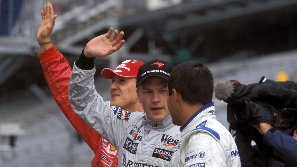 Kimi Räikkösen ja Juan Pablo Montoyan välillä nähtiin aikoinaan tiukkoja tilanteita.