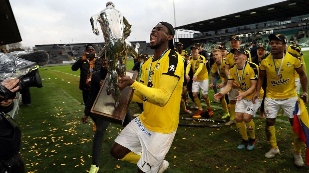 KuPS voitti jalkapallon Suomen mestaruuden lauantaina.