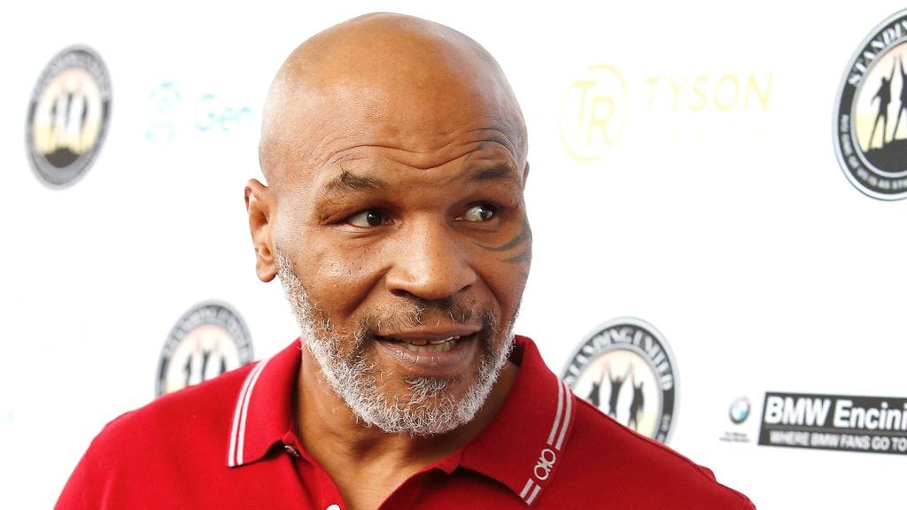 Mike Tyson on yhä iskussa.