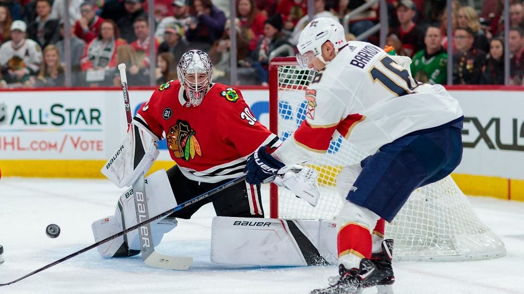 Ylävartalovammasta kärsivän Aleksander Barkovin tilaa seurataan päivittäin.