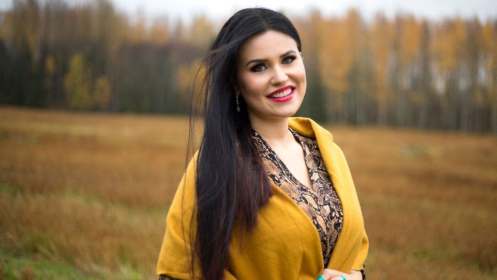 Miina Varjonen on hallitseva Miss Plus Size -voittaja. Kuva: Laura Heinovaara.