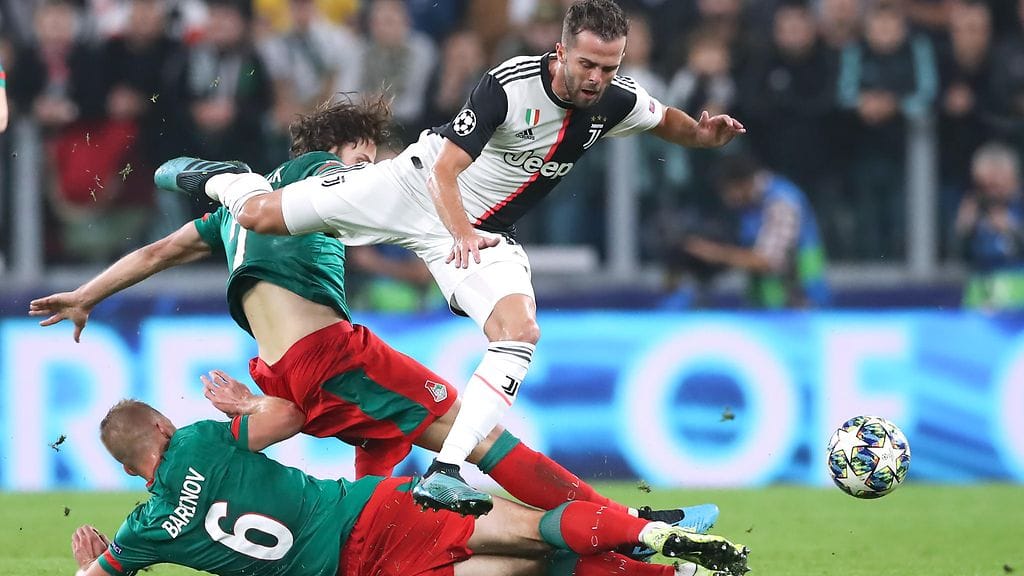 Lokomotiv Moskova siirtyi avausjaksolla johtoon Juventusta vastaan.