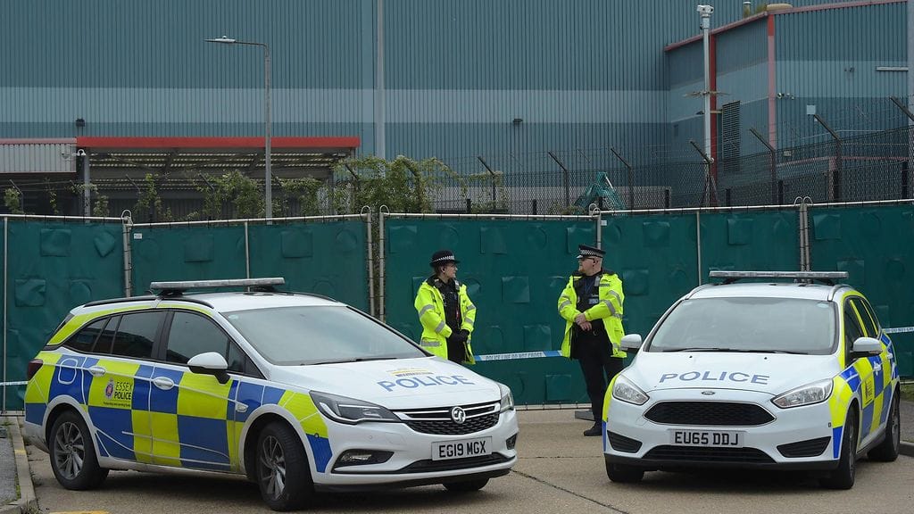 Essex 39 ruumista rekka-auto kontti 23.10.2019 2