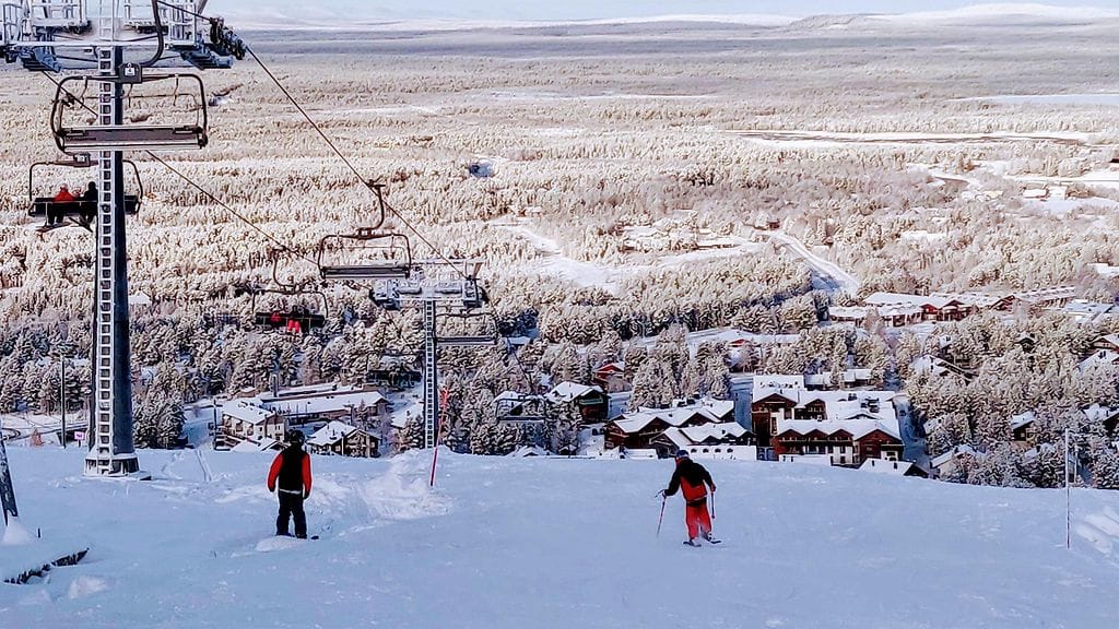 Levi, lumi, talvi, maisemat