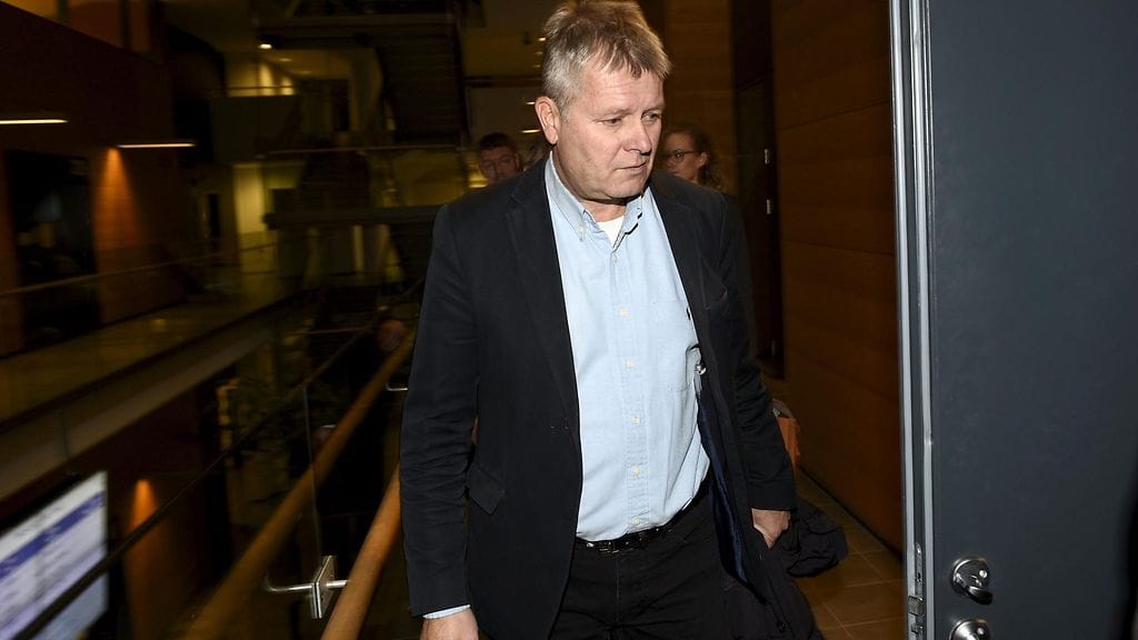 HOK-Elannon entistä kiinteistöpäällikkö Jari Leivoa kuultiin Helsingin käräjäoikeudessa maanantaina 30. lokakuuta 2017.
