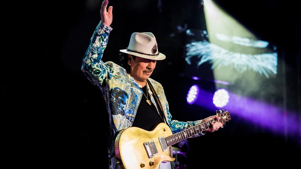 Carlos Santana nähtiin viimeksi Suomessa vuonna 2018.