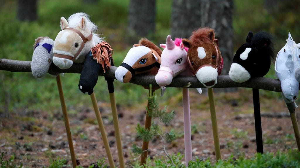 Erikoistutkijan mukaan esimerkiksi keppihevosharrastus on hyvä esimerkki lasten uudesta, omaehtoisesta harrastamisesta. Kuvituskuva.