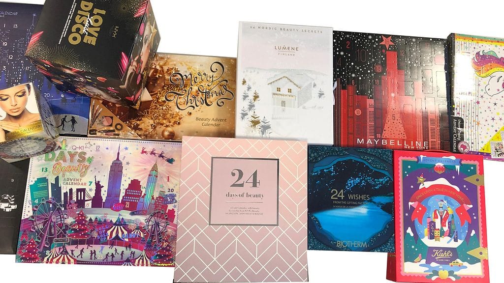 kosmetiikkajoulukalenterit 2