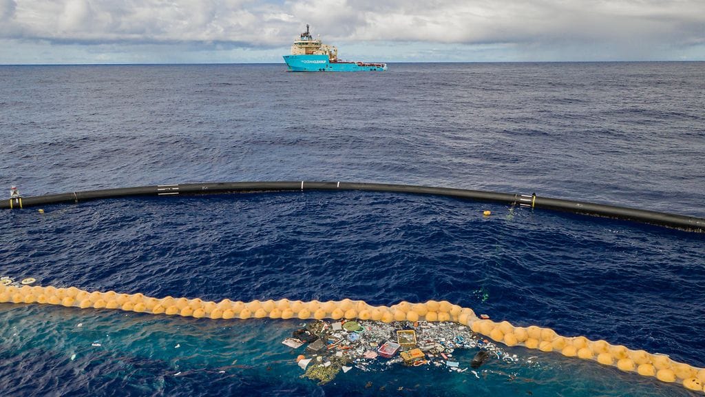 The Ocean Cleanup, muoviroska, Tyynimeri, Boyan Slat