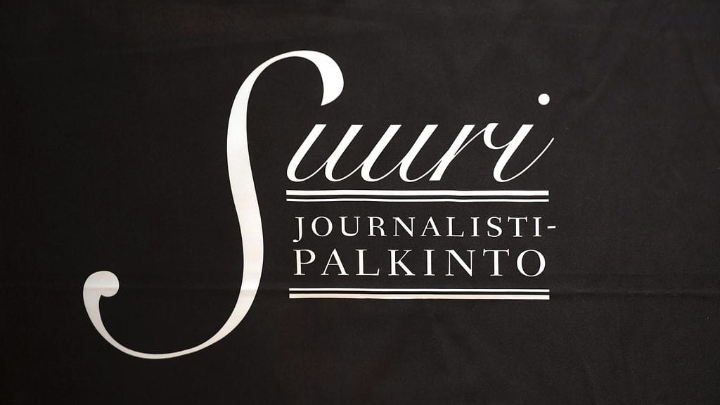 "Hän on myös nostanut klassisen juontajan työn mallin ja haastattelun tekemisen vaatimukset uudelle tasolle" – suuri journalistipalkinto jaettiin tänään.