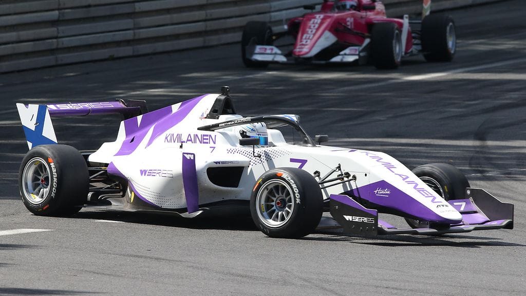 Emma Kimiläinen vauhdissa Norisringillä.