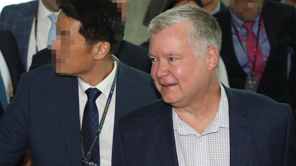 Yhdysvaltain Pohjois-Korean-erityislähettiläs Stephen Biegun kritisoi Pohjois-Korean piikitteleviä lausuntoja.