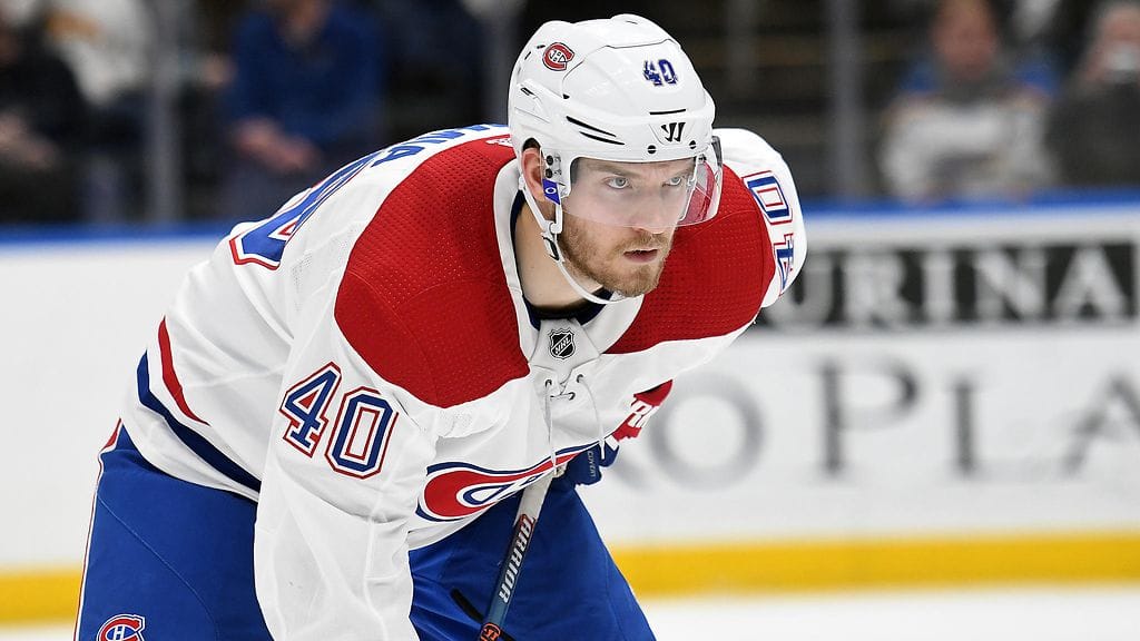 Joel Armia oli vireessä Vegas Golden Knightsia vastaan.