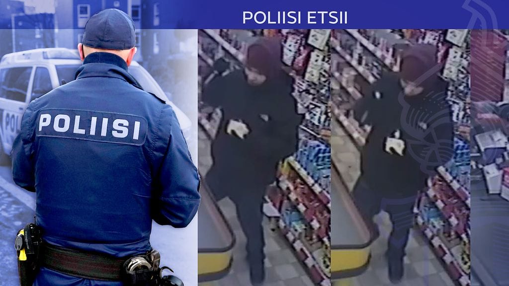 Itä-Suomen poliisi pyytää kansalaisilta vihjeitä kuvassa olevasta miehestä, jota se epäilee kaupan ryöstöstä.