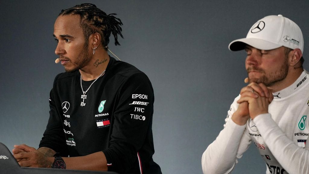 Lewis Hamilton on hallinnut tätä kautta. Toisena MM-sarjassa jatkaa Mercedes-tallikaveri Valtteri Bottas.