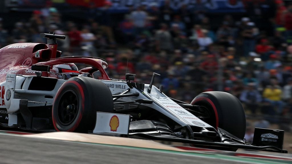 Kimi Räikkönen oli USA:n aika-ajossa vasta 17:s.