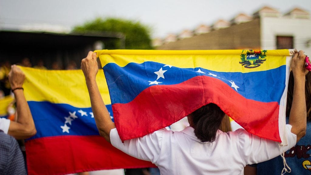 Venezuelan lippu.