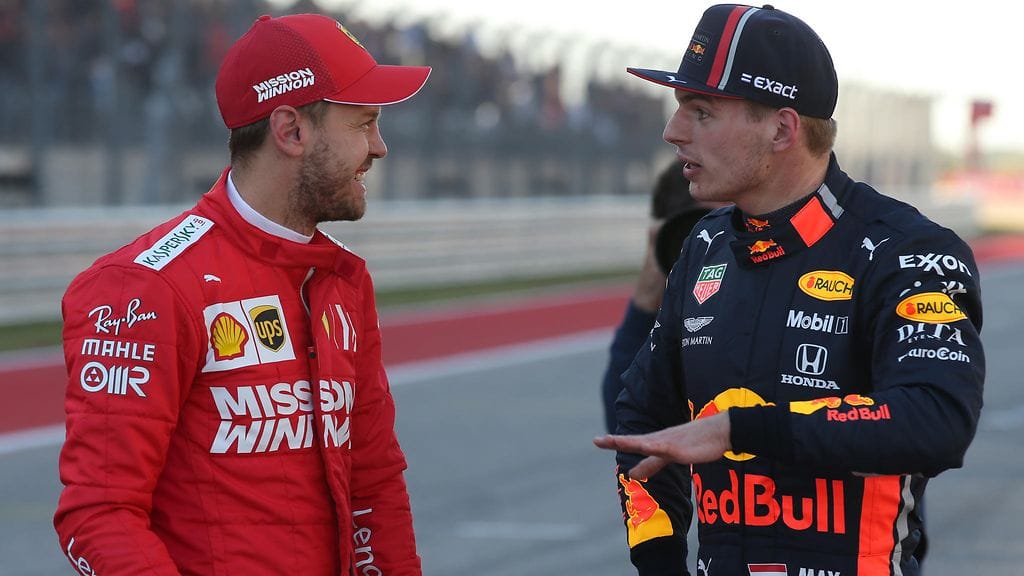 Max Verstappen tylytti Ferraria.