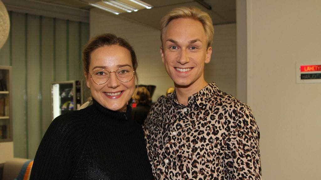 Pilvi Hämäläinen ja Christoffer Strandberg nähdään Putouksessa tulevana keväänä.