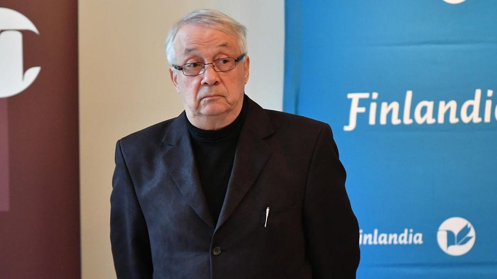 Vuoden 2019 tietokirjallisuuden Finlandia-palkinnon ehdokkaat julkistettiin tänään. Kuvassa vuonna 2018 palkinnon Kapina tehtailla – Kuusankoski 1918 -teoksellaan voittanut Seppo Aalto.