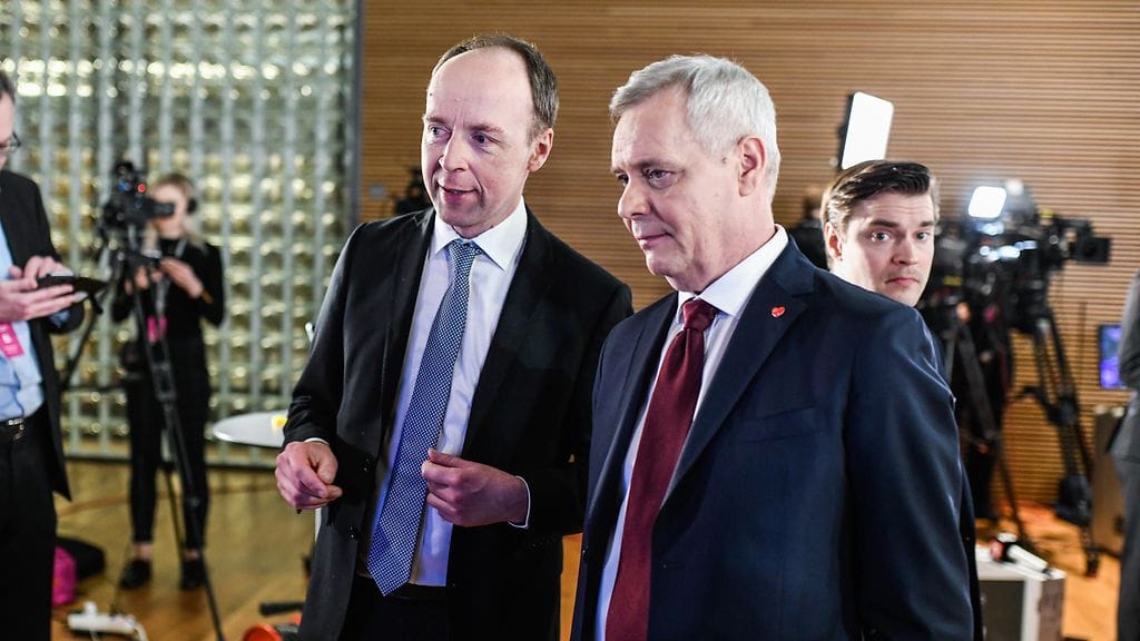 Halla-aho ja Rinne 14.4.2019