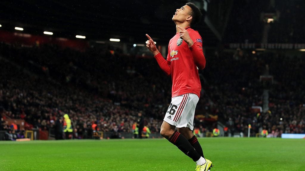 Mason Greenwood teki Manchester Unitedin avausmaalin.