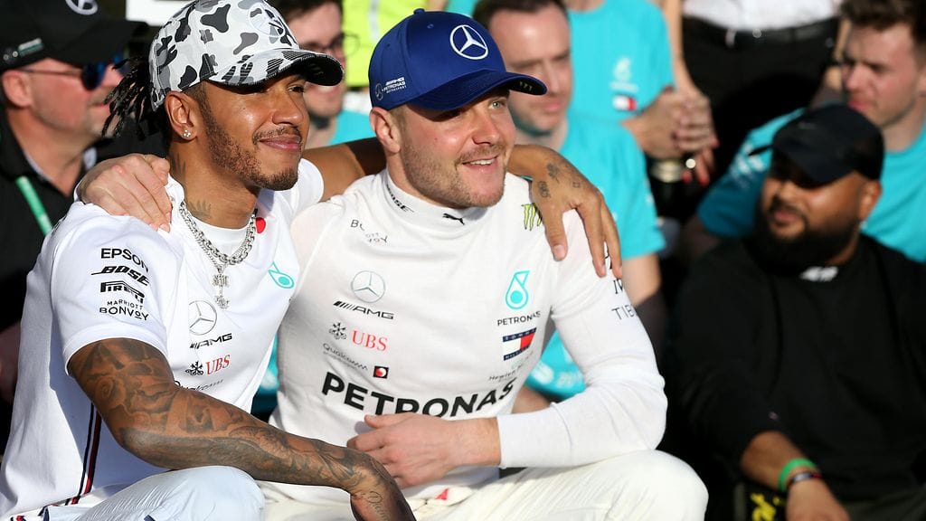 Lewis Hamilton ja Valtteri Bottas