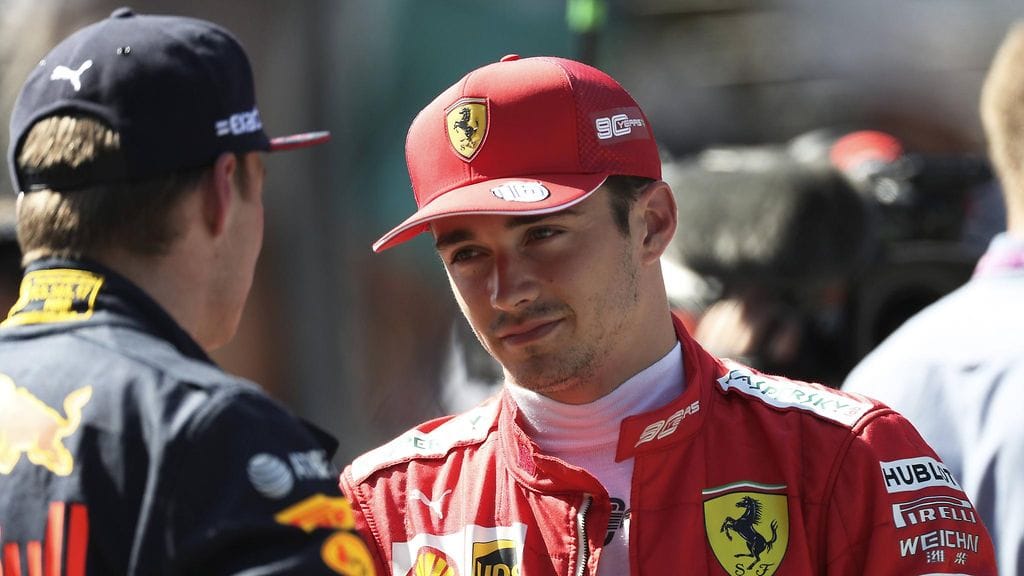 Charles Leclerc on MM-sarjassa kolmantena.