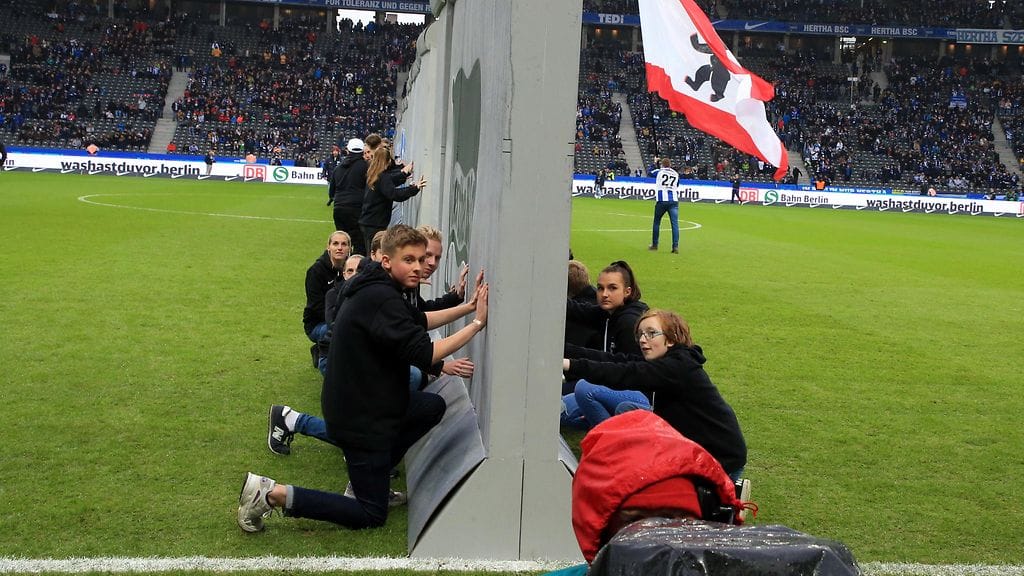 Hertha Berlinin kotiottelussa murrettiin muuri.