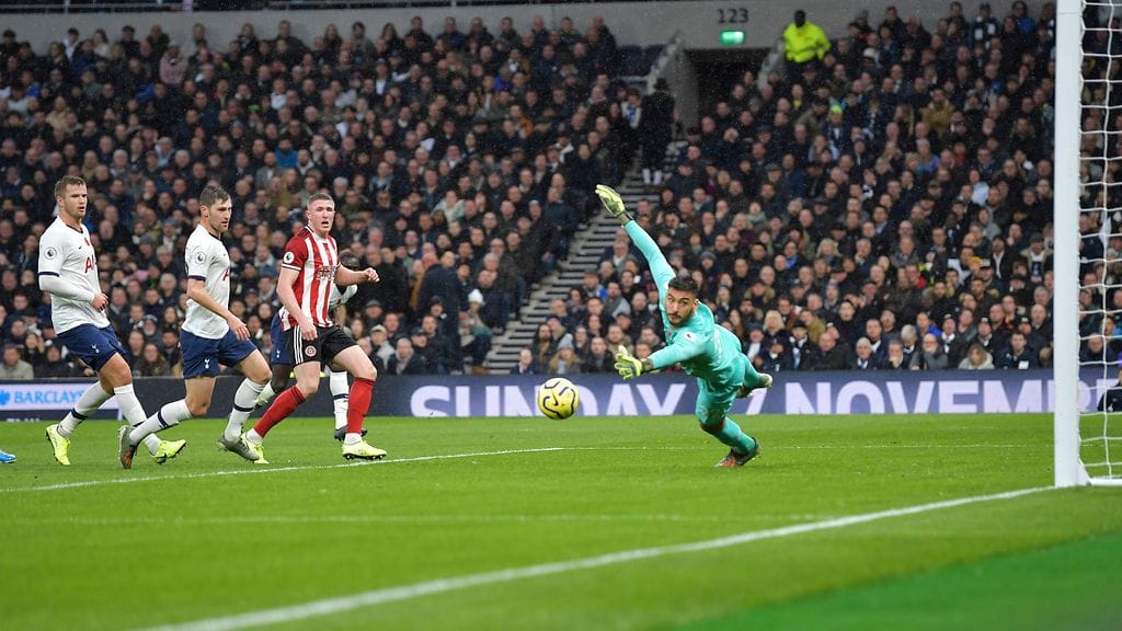 John Lundstramin osuma Tottenhamia vastaan hylättiin paitsiona.