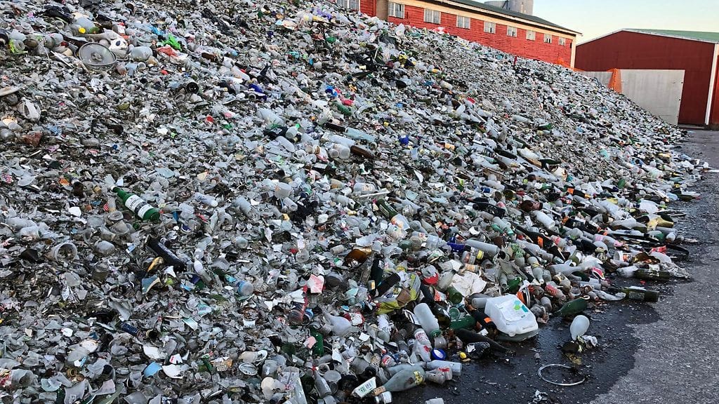 Lasi,kierrätys, Tolkkisten satama