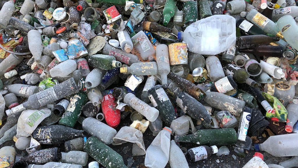 Lasi, kierrätys, Porvoo, Tolkkisten satama