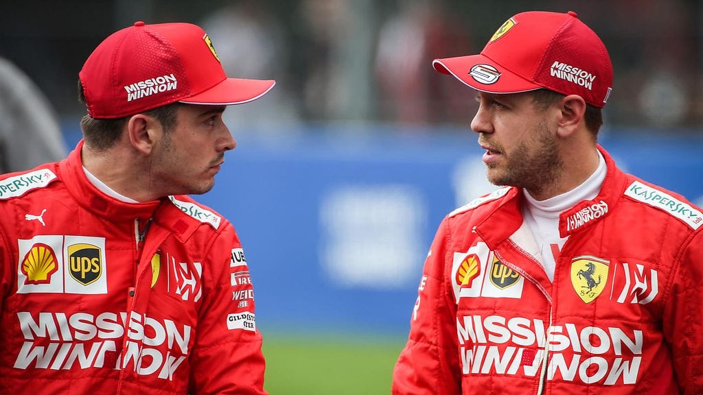 Charles Leclerc ja Sebastian Vettel puivat kolariaan eriävin näkemyksin läpi.