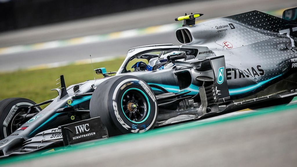 Valtteri Bottaksen kisa päättyi keskeytykseen Brasiliassa.